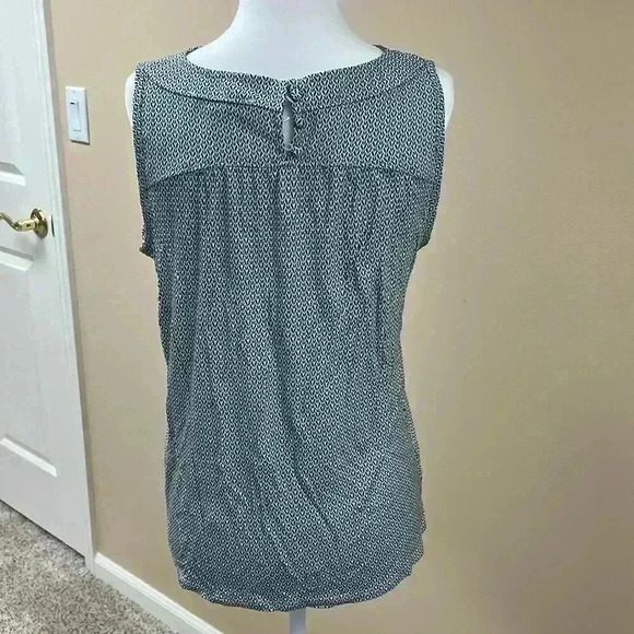 Loft Navy and White Blouse - Picture 5 of 7